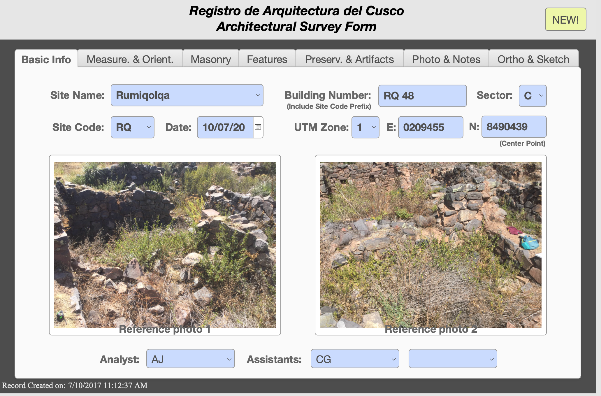 Survey: Structure Registry
